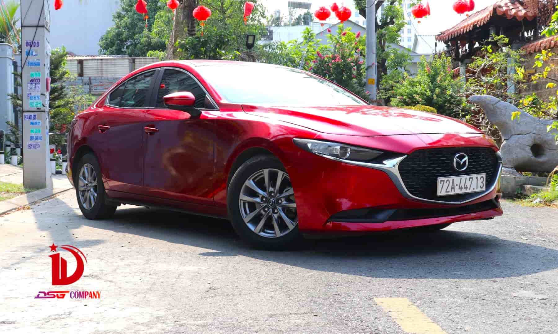 Mazda 3 Đỏ - Thuê xe tự lái tại TP.HCM. ĐSG Company hay Công ty Đông Sài Gòn chuyên cho thuê xe 4 chỗ 7 chỗ 16 chỗ tại TP.HCM. Giá rẻ