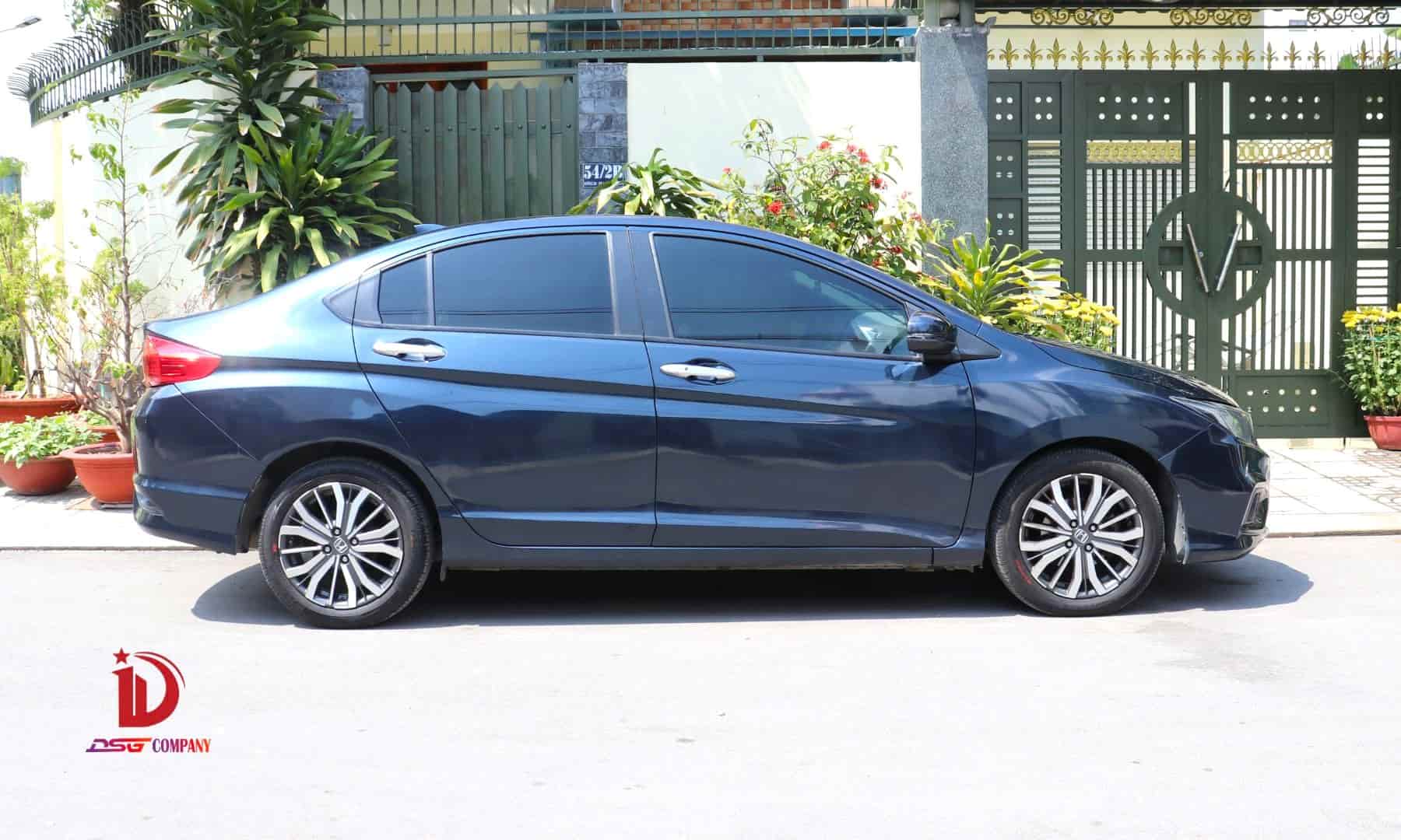 Honda City Xanh - Thuê xe tự lái tại Thủ Đức