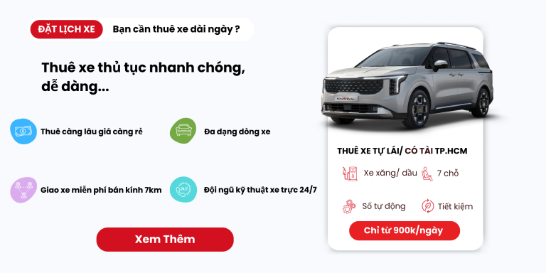 Trang chủ Thuê xe 7 chỗ tự lái có tài tại đông sài gòn
