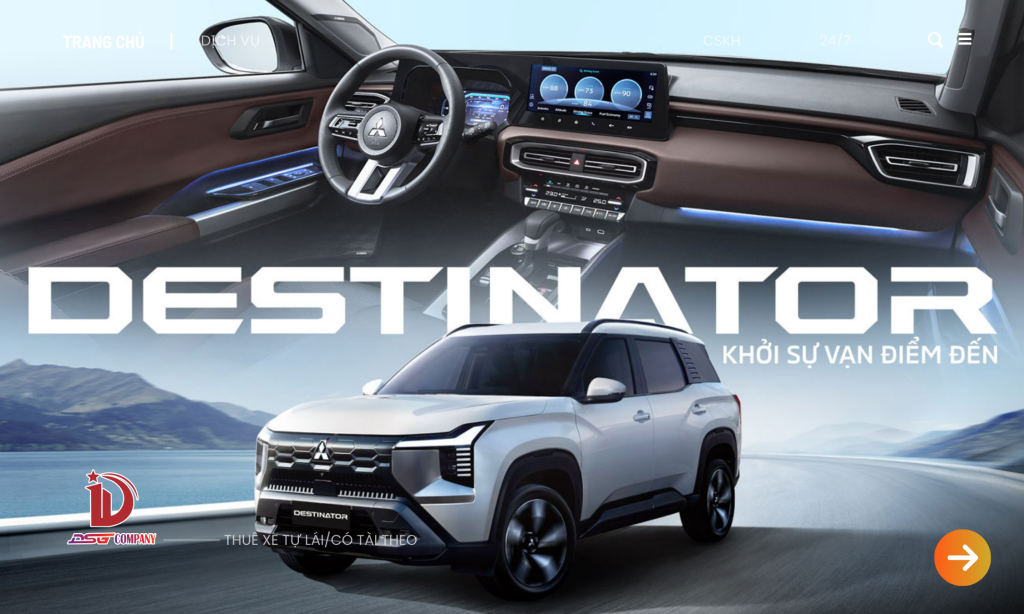 Thuê Xe Tự Lái Destinator 2026 cho thuê xe destinator 2025