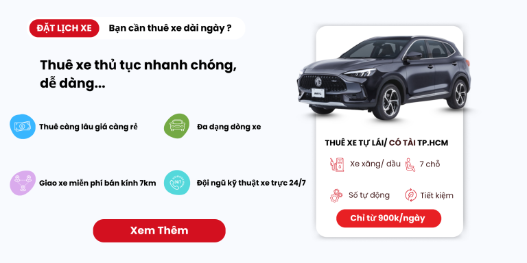 Trang chủ thuê xe 4 tự lái có tài tại đông sài gòn