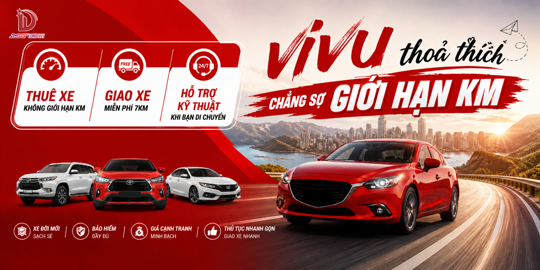 Trang chủ thuê xe tự lái giá rẻ